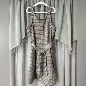 Abercrombie & Fitch kids houndstooth jumper dress